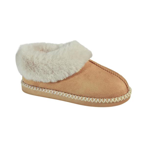 Jo & Joe ELMSLEY Moccasin Slippers   in  Tan
