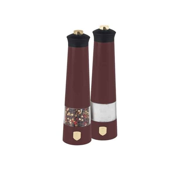 Berlinger Haus Salt and Pepper Grinder Set BH-9555 Matt Bordeaux