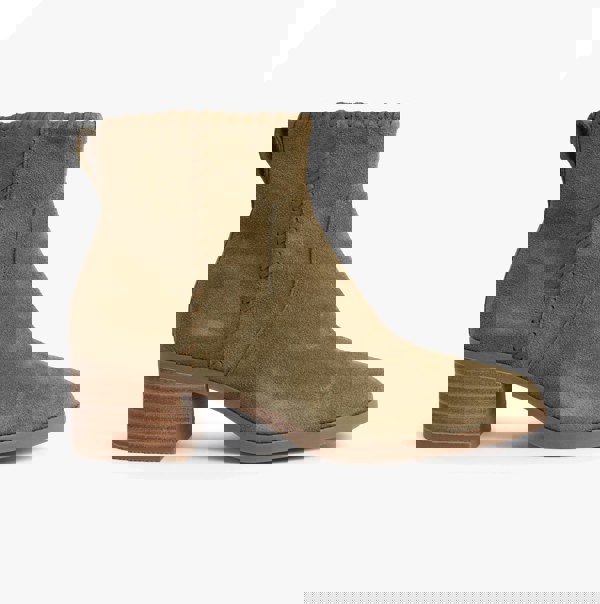 TOMS DELILAH Womens Ankle Boots Olive