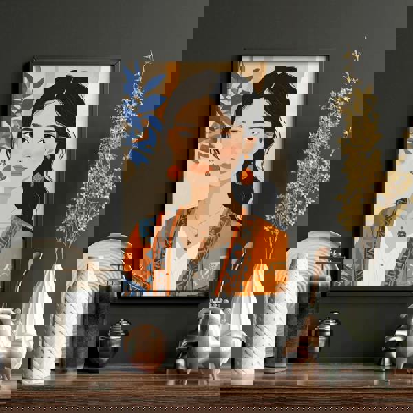 Boho Wall Art Decor | Set of 3 Boho Women Wall art Prints