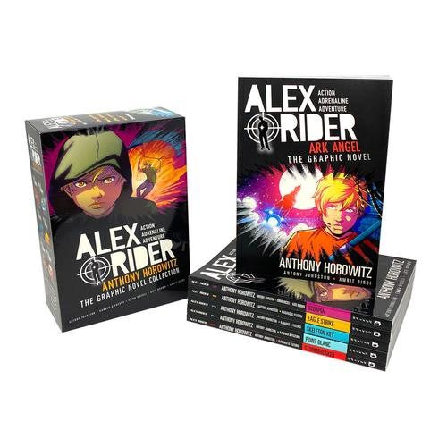 Walker Books Alex Rider Collection 6 Graphics Books Set By Anthony Horowitz