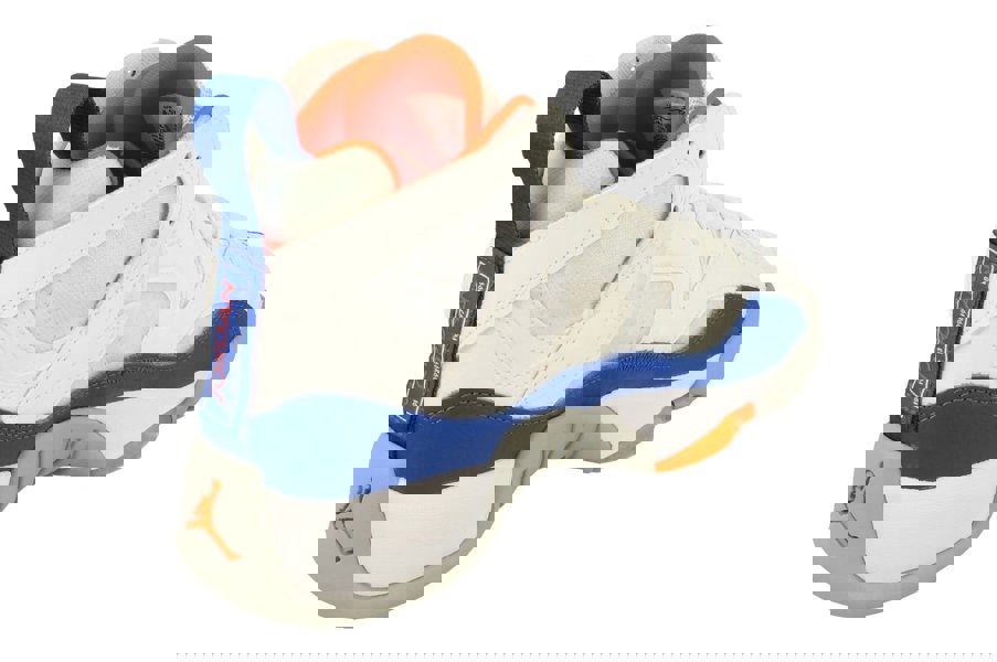 Nike Air Jordan Jumpman Two Trey GS Basketball Trainers Dq8431  148 - White Hyper Royal 148 - Photo 2