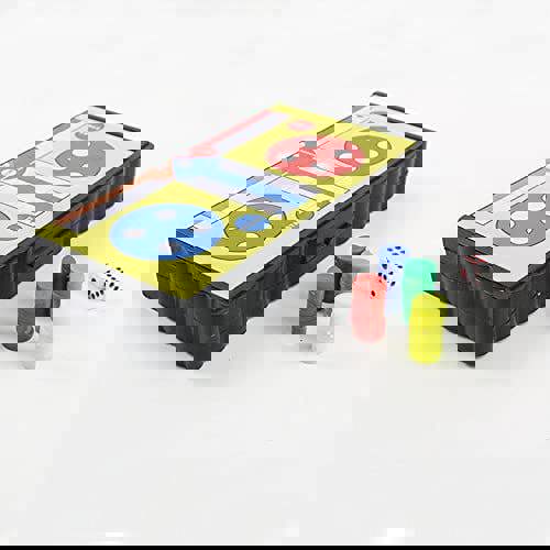 KAV Magnetic Ludo Travel Board Game Set | Indian Parchis Portable Classic Strategy Play Set for 2 to 4 Players | Parcheesi Dice Games, Gift