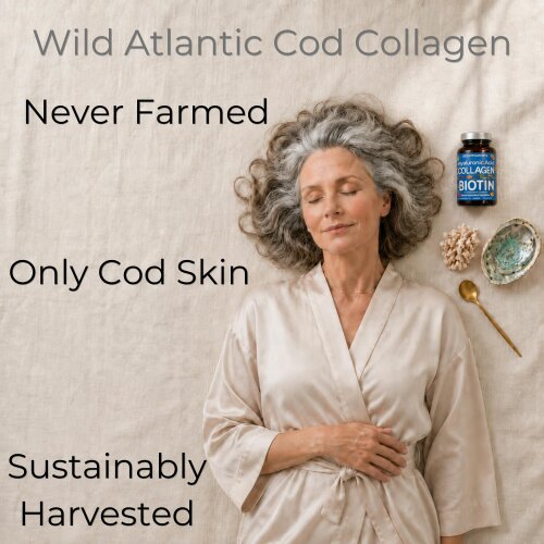 Dietapplements Marine Collagen, Hyaluronic Acid, Biotin, Vitamins, Minerals & Superfood - 35 Ingredients