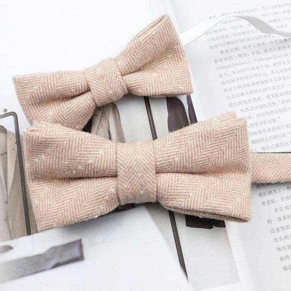 Mr Townsend Suits Mr and Master Cashmere Wool Bow Tie Sets