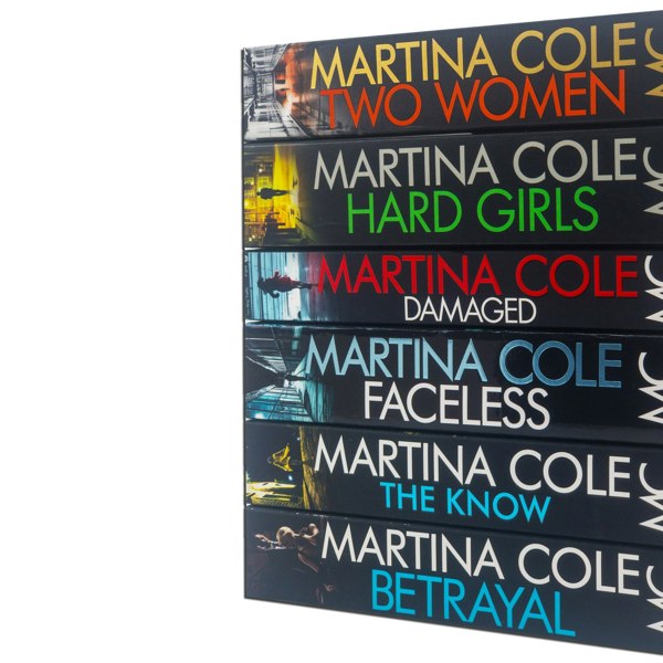 Martina Cole 6 Books Set - Two Women, Hard Girls, Damaged, Faceless, The Know, Betrayal