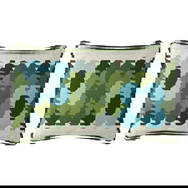 Ashley Wilde Retro Flower Stripe Riviera Filled Cushion 30x50cm