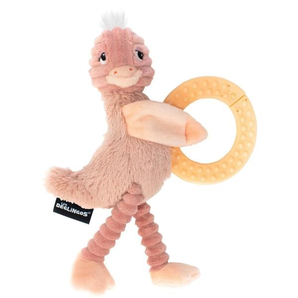 Les Deglingos Teething Ring - Pink