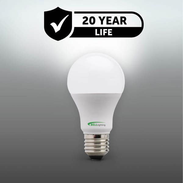 BELL Lighting Dimmable E27 GLS Edison Screw 8.1W LED Light Bulbs