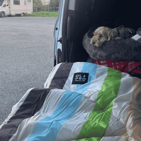 The Original Insulated Blanko® - Geo Haven OLPRO - captured by _reggiethecockapoo_ on Instagram