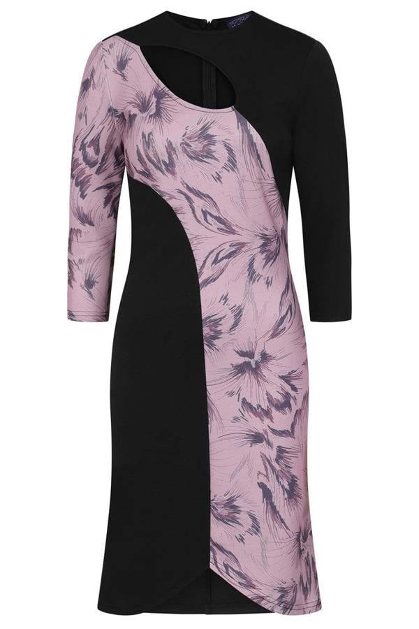 HotSquash Asymmetric Keyhole Dress