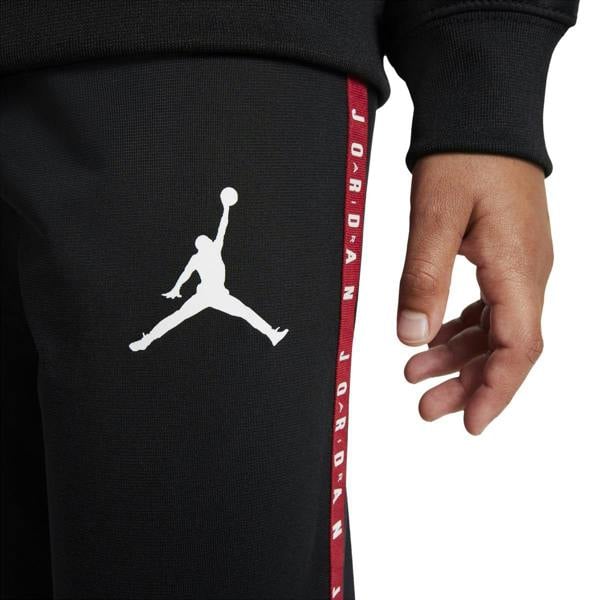 Nike Air Jordan Kids Tape Poly Tracksuit Black