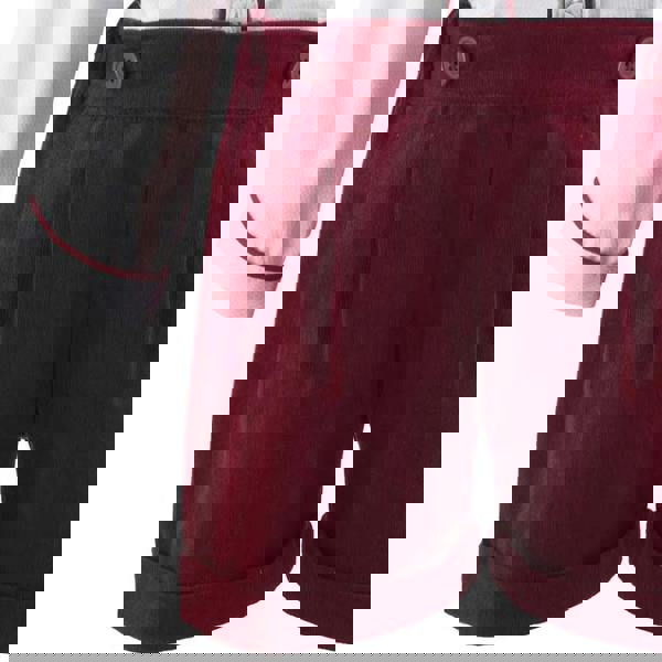 Rachel Riley Burgundy Cord Short & Shirt Set