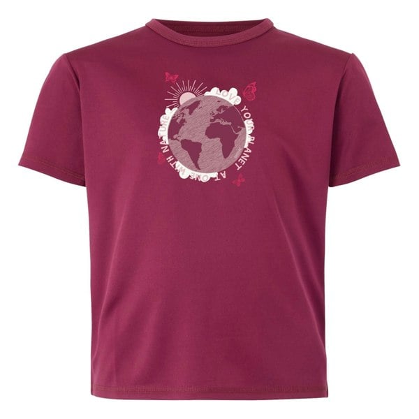 Regatta Kids Alvarado IX Earth T-Shirt - Beaujolais