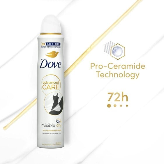 Dove Advanced Care Anti-perspirant Deodorant Invisible Dry 72H Control 12x200ml