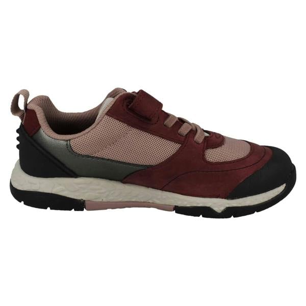 Clarks Childrens Clarks Casual Hook And Loop Fastening Trainers - Steggy Stride K