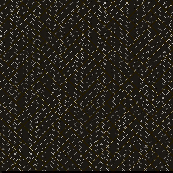 Tapet Cafe Tile brown / gold