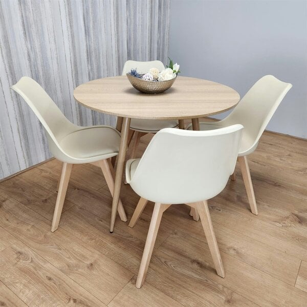 Kosy Koala Dining Table Set with 4 Chairs Dining Room, and Kitchen table set of 4