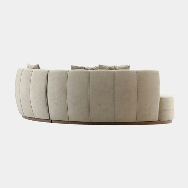 Domkapa Everleigh Velvet Luxury Curvilinear Sofa