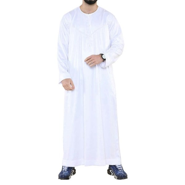 102_thobe_White_L - 56, 102_thobe_White_M - 54, 102_thobe_White_S - 52, 102_thobe_White_XL - 58, 102_thobe_White_XXL - 60