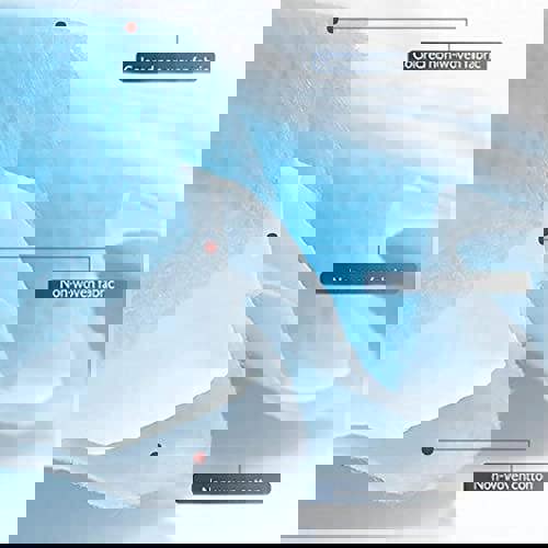 KAV 100 Pack Protective Disposable Face Masks 3-Ply, 3 Layers Facial Cover with Elastic Ear Loops, Comfortable for Regular Use, Home, Office Type II R