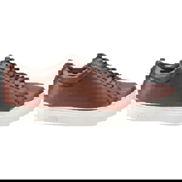 Jack & Jones Galaxy Leather Trainers - Cognac