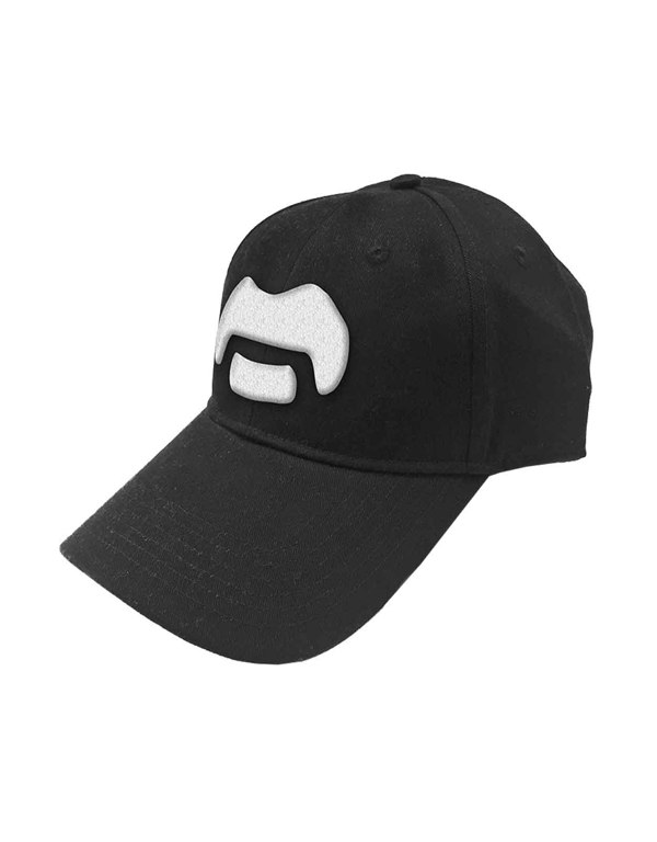 Paradiso Frank Zappa White Moustache Strapback Baseball Cap