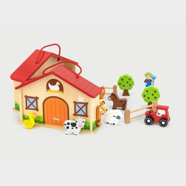 Viga Farm Play Set