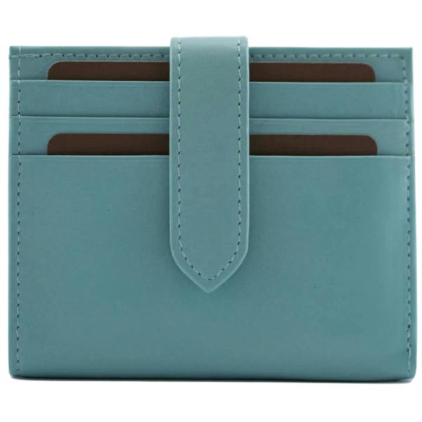 Mala Leather Origin Plain Leather Tabbed Card & Note Holder