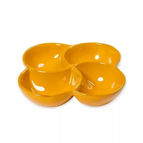 Selena Orange Snack Dish