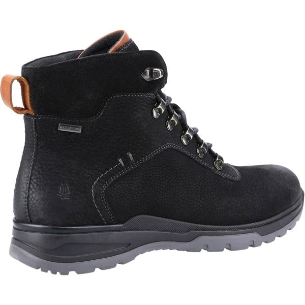 Hush Puppies Paul Men's Boots in Black Nubuck