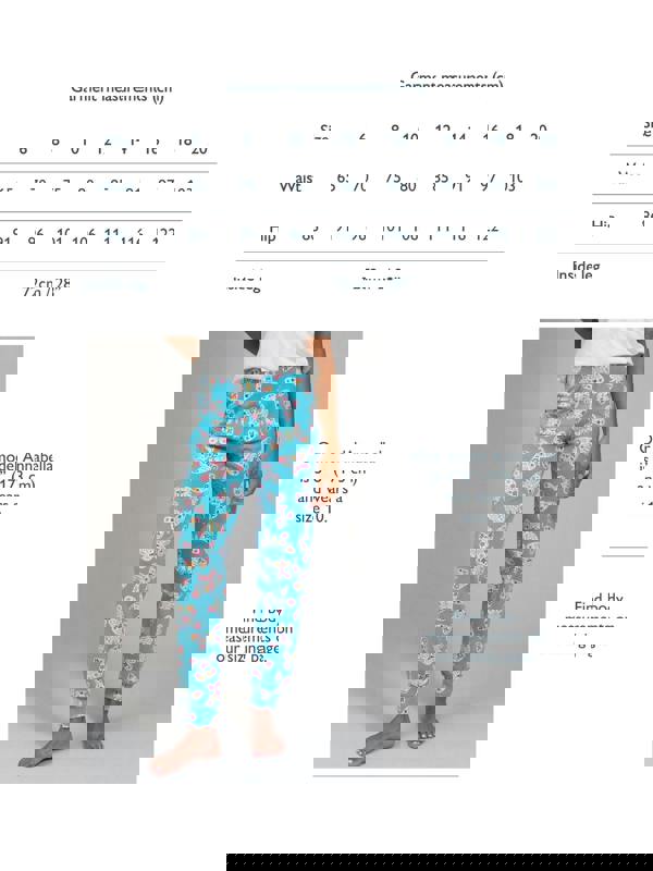 Kite Womens Organic Lyme Cuffed Loungers Flutterby