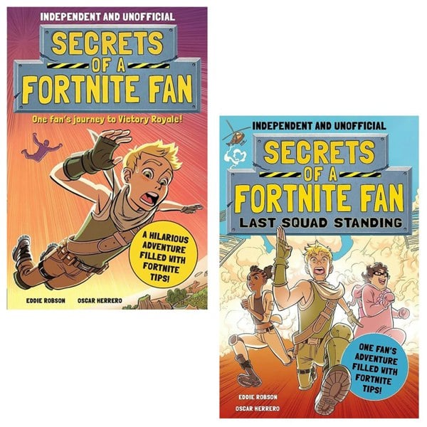 Secrets of a Fortnite Fan Series 2 Books Collection Set (Secrets of a Fortnite Fan, Last Squad Standing)