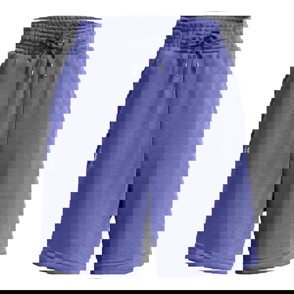 Under Armour Womens/Ladies Fleece Logo Boyfriend Shorts - Purple - 