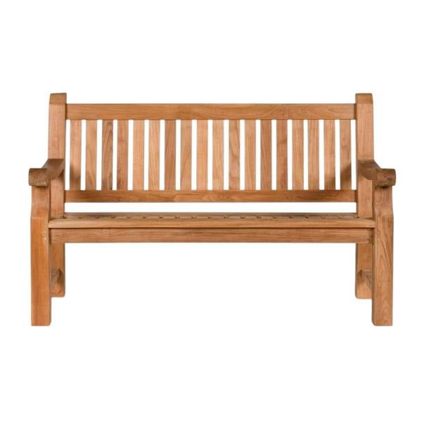 Memorials Direct Premium Chunky Teak Memorial Bench, Add Your Personal Engraving