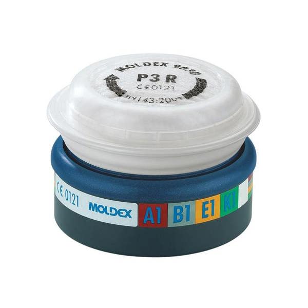 Moldex Easylock Abek1p3 R Pre-assembled Filter (retail Box Of 2) - Multi Colour