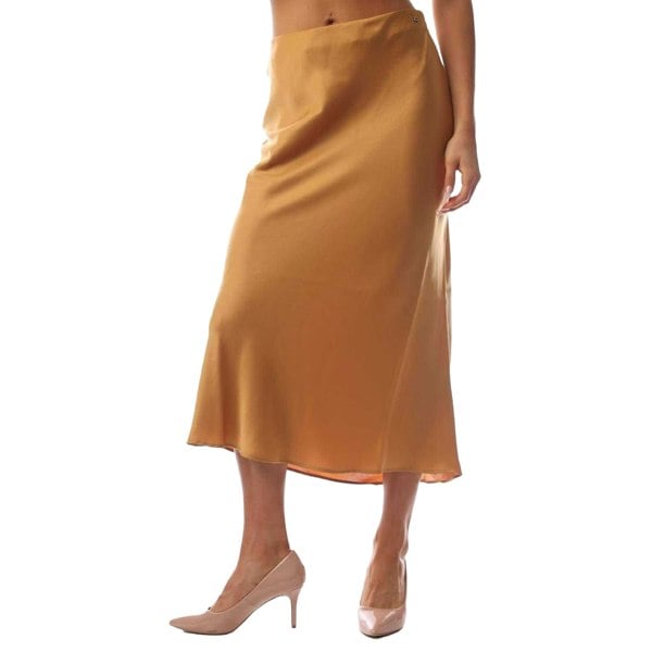 Boss Womens C Visos Maxi Skirt - Orange