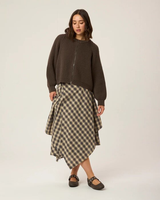 Peregrine Clothing Beckett Zip Through Cardigan