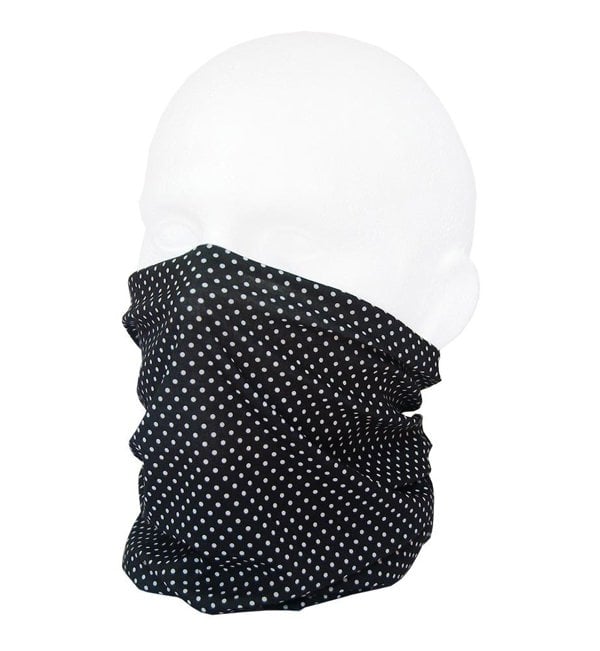 RUFFNEK Black & White Polkadot Multi Scarf