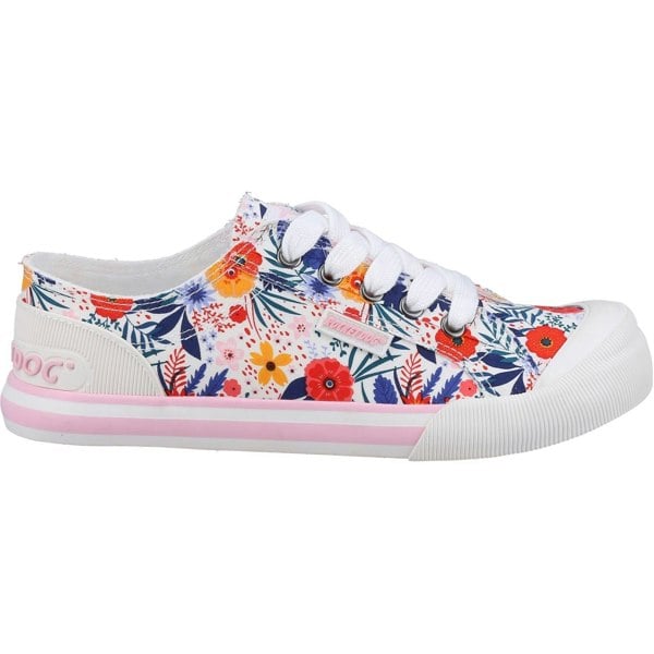 Rocket Dog Jazzin Malden Floral Shoes - White/Multi