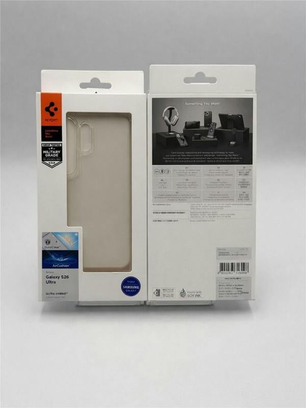 Spigen Ultra Hybrid Case for Samsung Galaxy S26 Ultra 6.9" Crystal Clear - ACS10677