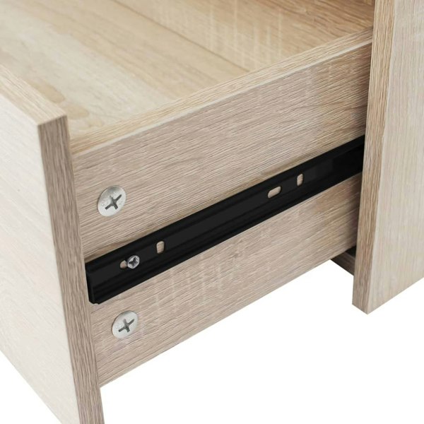 Berkfield Sideboard with 4 Drawers 60x30.5x71 cm Oak Colour