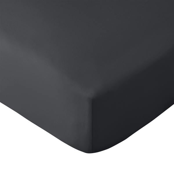 Catherine Lansfield So Soft Non-Iron Fitted Sheet Black
