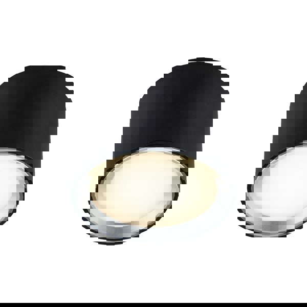 Nordlux Fallon | Surface downlight | Black/Steel