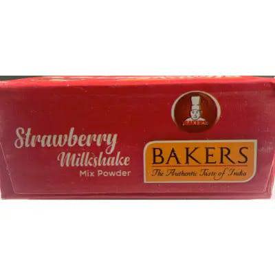 BAKERS MILKSHAKE MIX POWDER STRAWBERRY FLAVOUR 100g