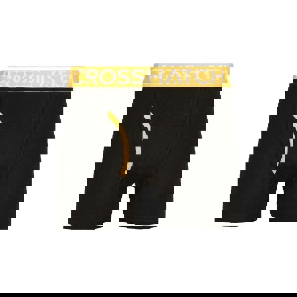 Crosshatch Mens Kamzon Boxer Shorts (Pack of 2) - Yellow - 