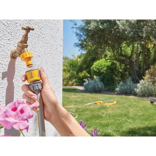 Hozelock Soft Touch Hose End Connector - Multi Colour - 