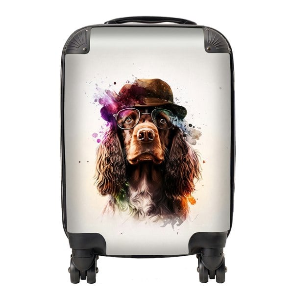 Warren Reed English Cocker Spaniel Splashart Suitcase