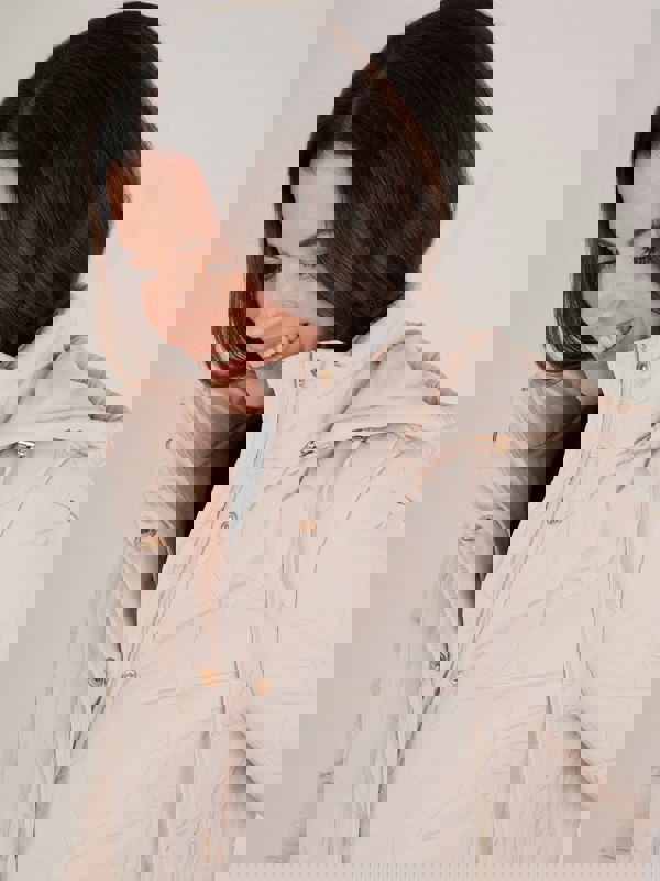 TIGI-Wear Padded Coat With Hood