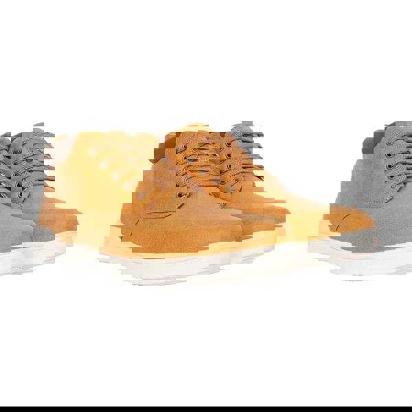 Crosshatch Mens Alistair Leather Trainers - Brown